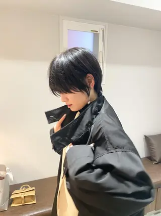 ショート nex the salon coall所属・🫧似合わせショート イシダ🫧のヘアスタイル