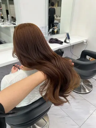ロング カラー 韓国レイヤーカット /REIのヘアスタイル