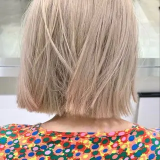 ショート カラー 🧡色落ちまで2度綺 麗なカラー🧡ヨシキのヘアスタイル