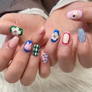 ネイル 新井 ひなののネイルデザイン