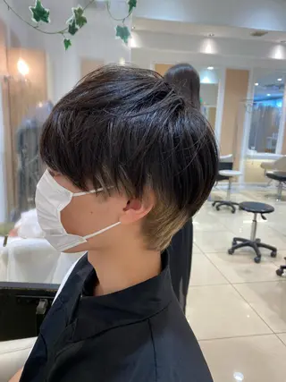 ショート カラー メンズ メンズ特化型美容師 栗山勇人のヘアスタイル