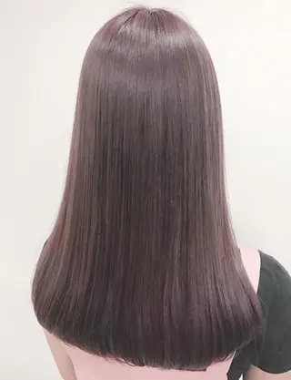ロング カラー 🌙透明感カラー/ 丁寧施術|松本のヘアスタイル