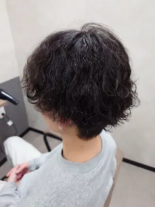 メンズ ショート 宮永 🌟のヘアスタイル