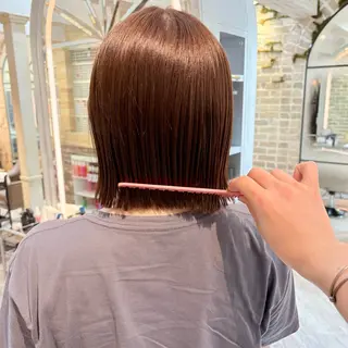 ショート カラー グレージュ|くすみ× 透明感|kazutoのヘアスタイル