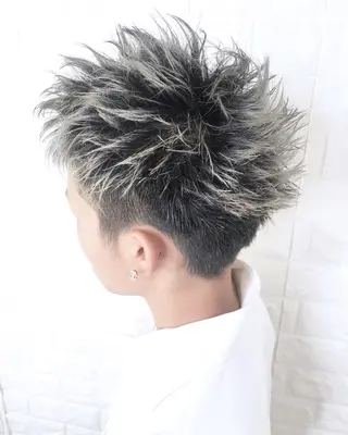 ショート 縮毛矯正/髪質改善 主税巧一のヘアスタイル