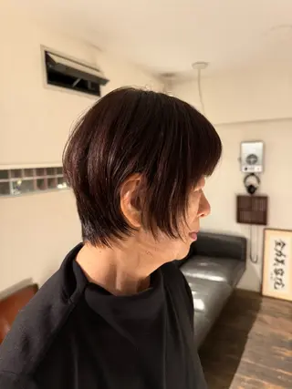 ショート 大石 優衣のヘアスタイル