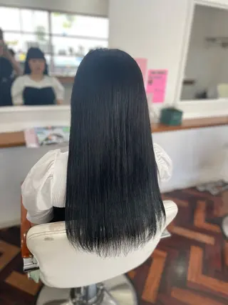 ロング カラー パーマ mopa所属・mopa_kaede 暖色カラー/ロングのヘアスタイル