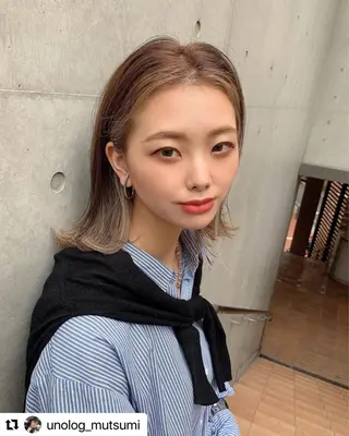 ショート カラー box  mico. mutsumiのヘアスタイル