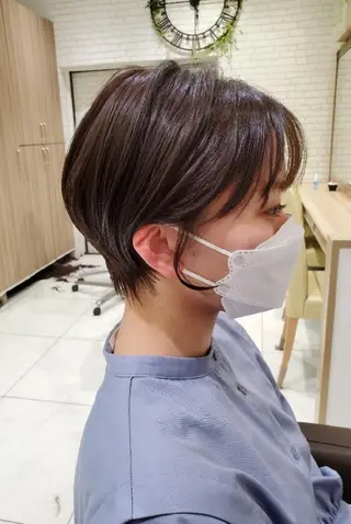 ショート カラー 中村 和貴 ＜Ash津田沼＞のヘアスタイル