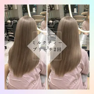 ロング 🥇KEN /レイヤー/艶カラーのヘアスタイル