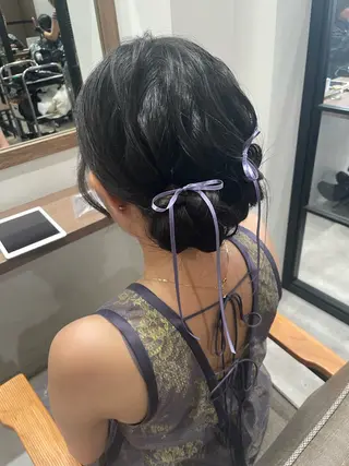 セミロング N°rico川喜田 里衣のヘアスタイル