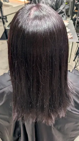 カラー 縮毛矯正💕艶カラー 金川萌萌のヘアスタイル