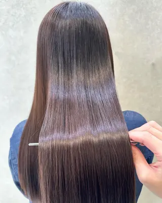 ロング 🔸縮毛矯正/髪質 改善カラー石崎🔸のヘアスタイル