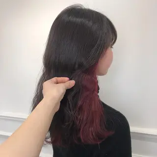 ロング カラー entality所属・mizuki  韓国 ヘア/髪質改善のヘアスタイル