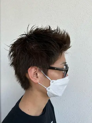 ショート カラー メンズ SOL _Nakamuraのヘアスタイル