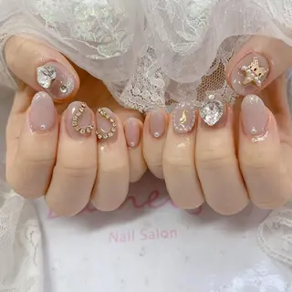 ネイル La neige* yuki 🥯🍑のネイルデザイン