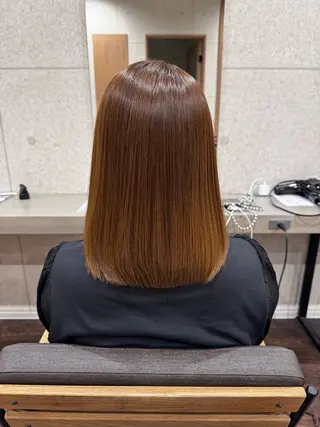 ミディアム 髪質改善、パーマ◎ TSUBASAのヘアスタイル