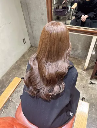 ロング カラー salon de Milk所属・韓国ヘア/艶髪/ ガーリー/ラナ🎀のヘアスタイル