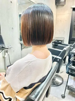 ショート パーマ ショートボブ縮毛矯正 髪質改善のプロ山道潤のヘアスタイル