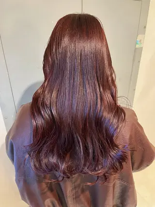 ロング カラー ヘアアレンジ 🤍清楚系 韓国レイヤー🤍拓朗のヘアスタイル