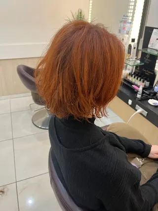 ミディアム カラー トータルビューティー K:R鶴川のヘアスタイル