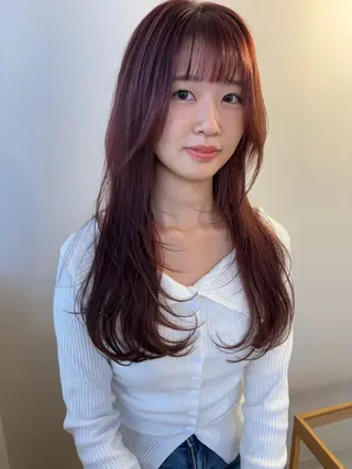 ロング cocoluana(ココルアナ)所属・韓国風ヘア専門 🇰🇷Noaのヘアスタイル