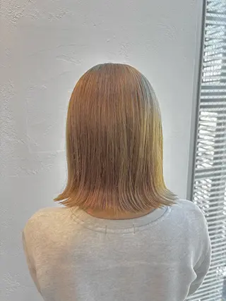 ミディアム カラー 小嶋　薫 ✨無料カットモデル✨のヘアスタイル