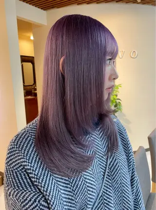 セミロング 宮本 いぶきのヘアスタイル