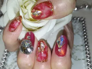 ネイル エステとネイル ローズコンフォートのネイルデザイン