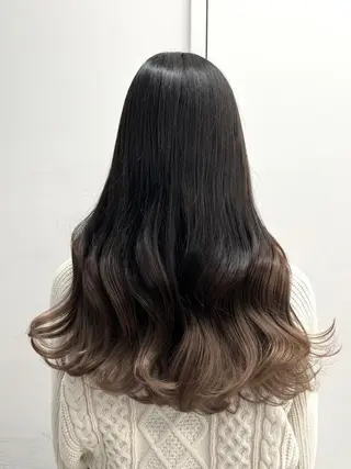 セミロング 【公式】amble luxe池袋東口🩷のヘアスタイル