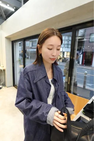 ミディアム Umu所属・✳︎透明感カラー✳︎ ボブ✳︎nanaのヘアスタイル