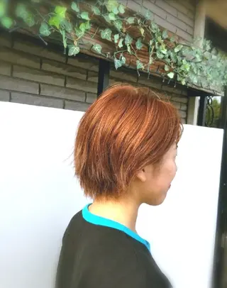 ショート カラー Homie 所属・★竹本 千春★のヘアスタイル