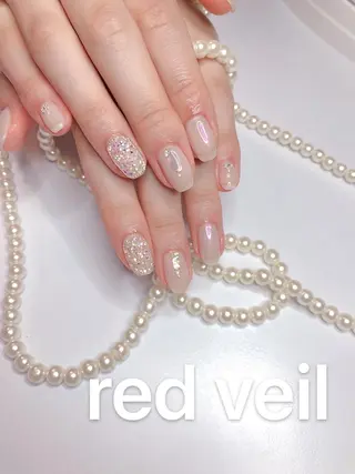 ミディアム ネイル 長さ出し専門 nynaのネイルデザイン