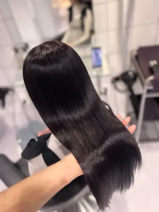 ロング カラー 表参道/透明感カラー /暗髪/ジュキヤのヘアスタイル