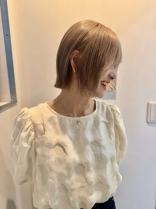 ショート カラー コイデ リュウセイのヘアスタイル