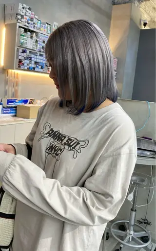 ショート カラー qulim所属・前橋 姫奈のヘアスタイル