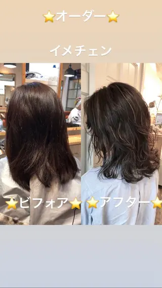 ミディアム カラー 【代表】高山 一真のヘアスタイル