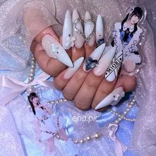 ネイル toyvenail 🖤enaのネイルデザイン