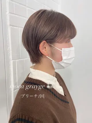 ショート カラー ヘアアレンジ GAME 天神所属・レイヤーカット指名 No.1💖マユカのヘアスタイル