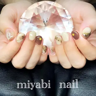 ネイル miyabi nail 桂川駅近くのネイルデザイン