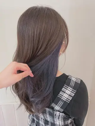 ロング カラー 🎀菊池ほのか🎀 girlystyleのヘアスタイル