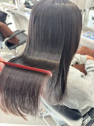 ロング yoshino /ナチュラル縮毛のヘアスタイル