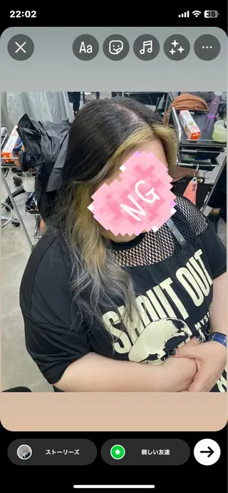 ロング カラー Cecil hair所属・yui/パーマ/ メンズカットのヘアスタイル