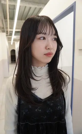 ミディアム SALOWIN(サロウィン)広島並木通り所属・kotaro .のヘアスタイル