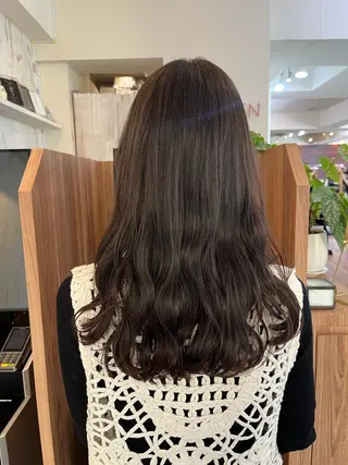 セミロング カラー ✨️トリートメント✨ /✨透明感✨/ゆうのヘアスタイル