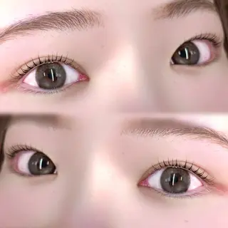 マツエク・マツパ ☘️Moe☘️骨格・ まぶた似合わせパーマのマツエク・マツパデザイン