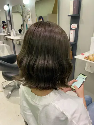 ミディアム カラー 【GUK】 🌻RINA🌻のヘアスタイル