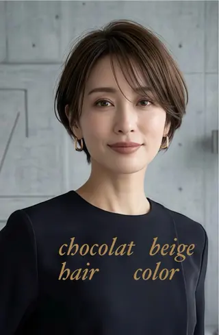 ショート カラー M.SLASH 辻 孝志のヘアスタイル