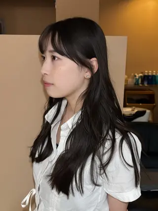 セミロング 韓国レイヤー꙳⟡. YOKE reinaのヘアスタイル