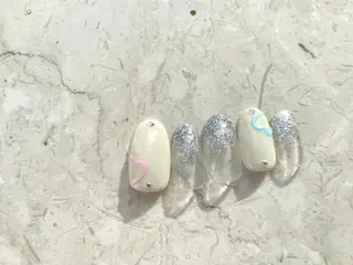 ネイル ⭐︎休業中の練習⭐︎ JNA認定講師髙橋のネイルデザイン